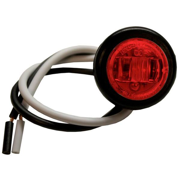 Blazer International LED 3/4 in. Round Clearance/Side Marker Light, Red