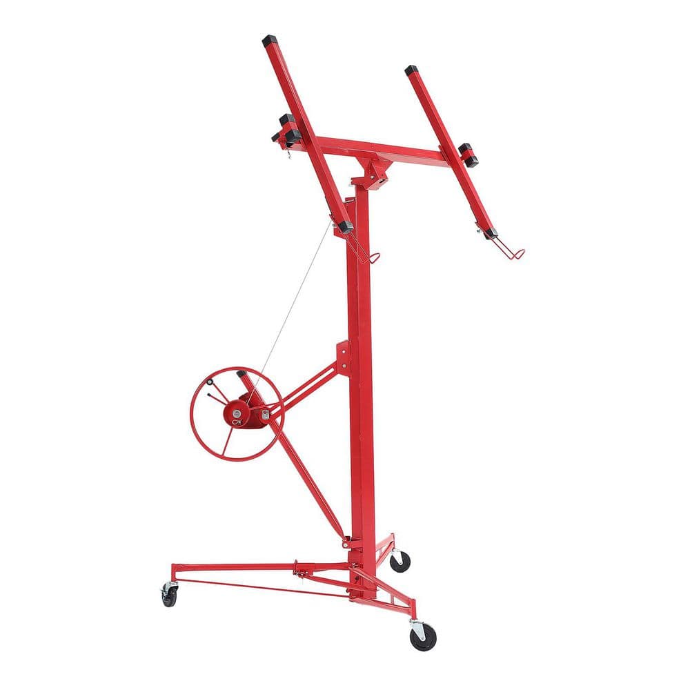 16 ft. Drywall Panel Hoist Jack Lifter Drywall Lift Panel Lift in Red price history on PriceWatchPro