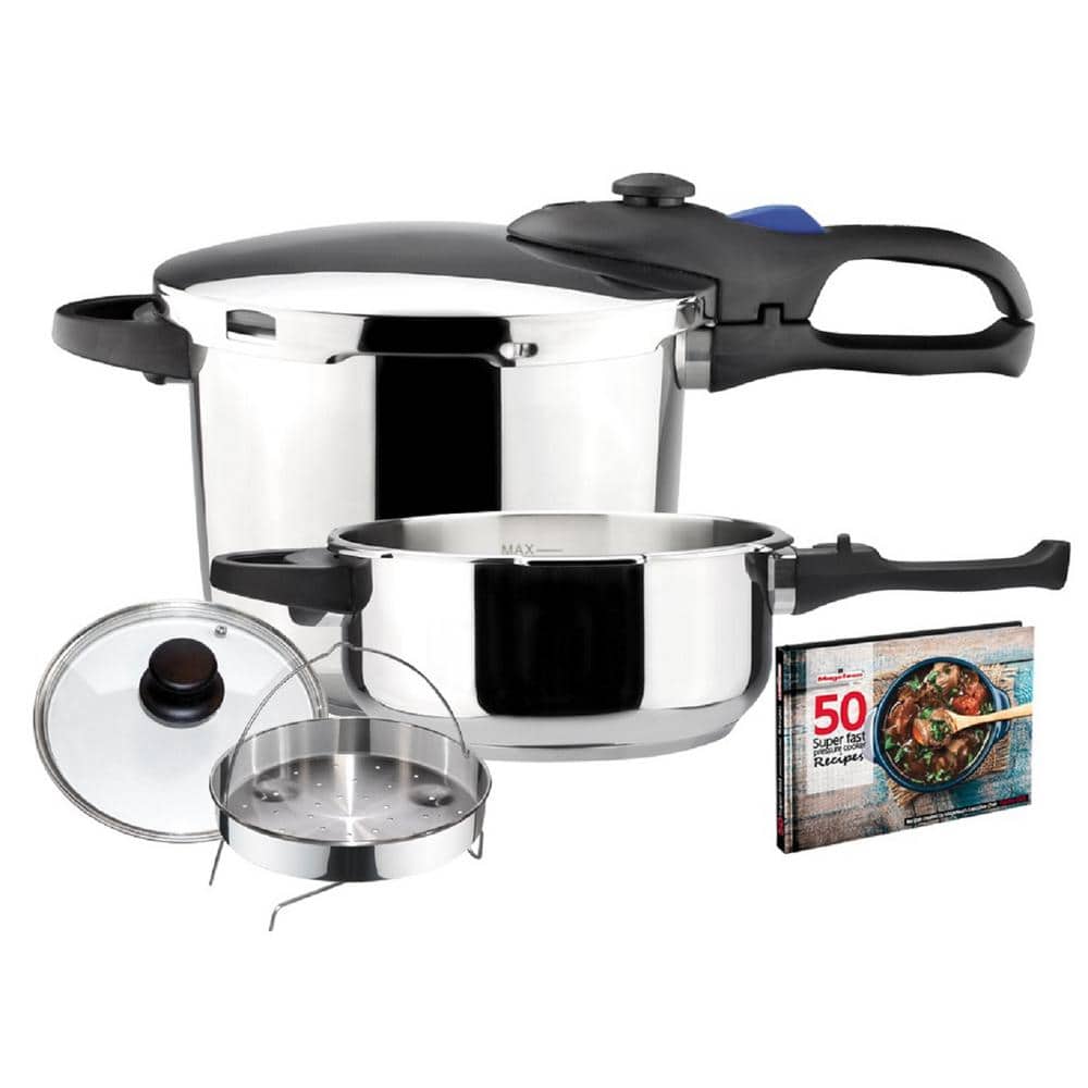  MAGEFESA Star Quick Easy To Use Pressure Cooker, 18/10
