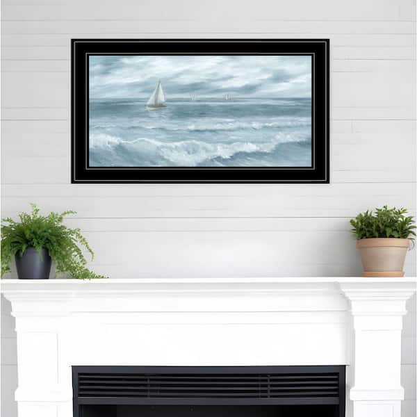 1 Piece Framed Graphic Print Nautical and Beach 27.00 in. x 15.00 in.