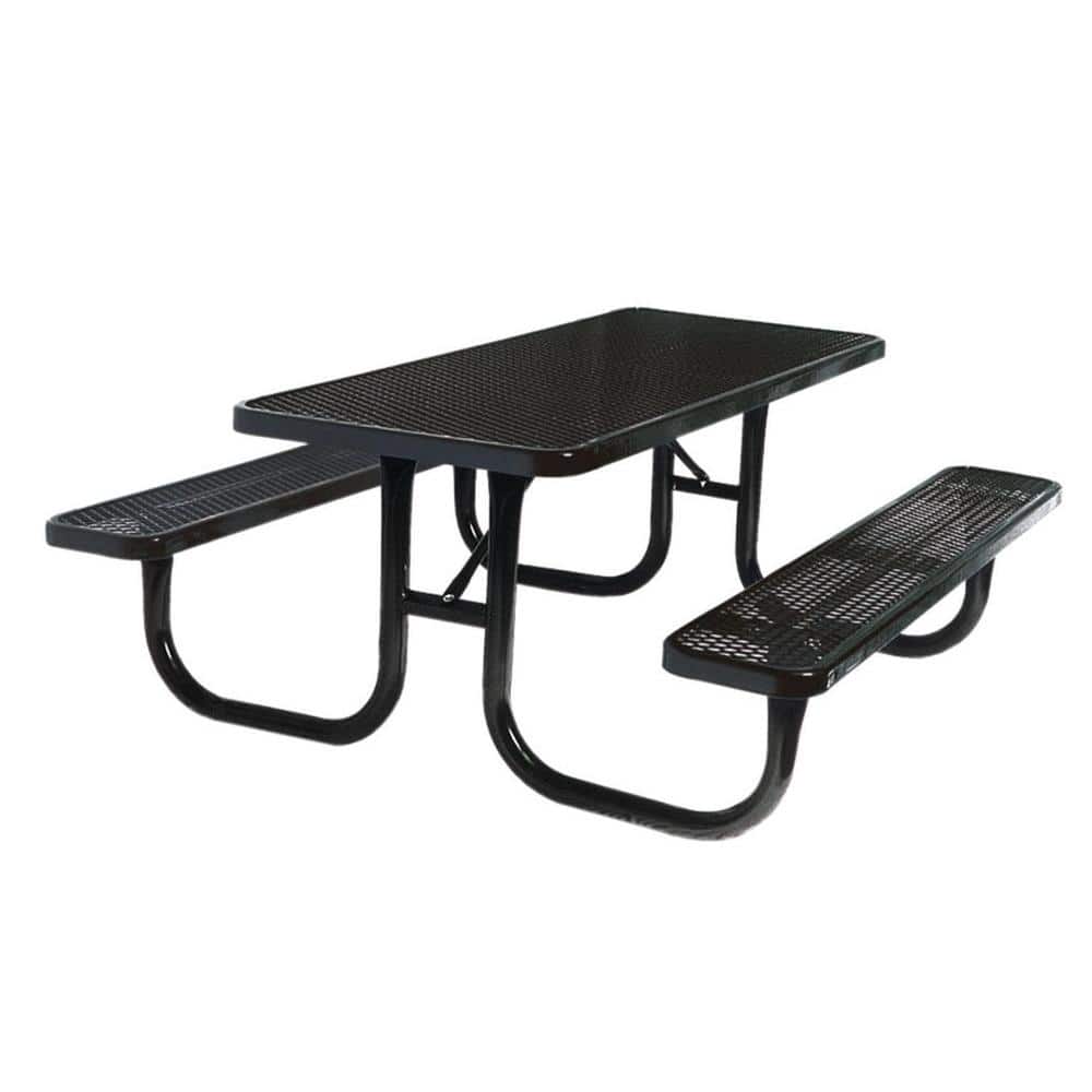 6 ft. Diamond Black Commercial Park Rectangular Portable Table price history on PriceWatchPro