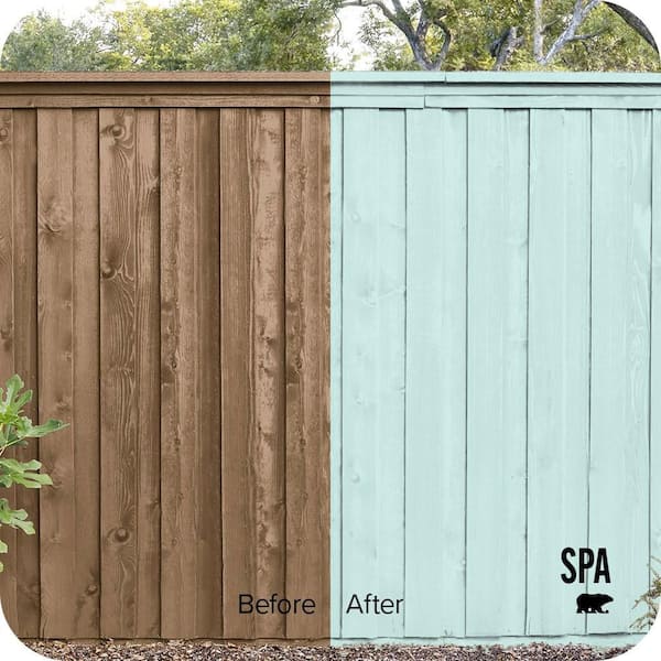 1 gal. #500C-3 Spa Solid Color House and Fence Exterior Wood Stain