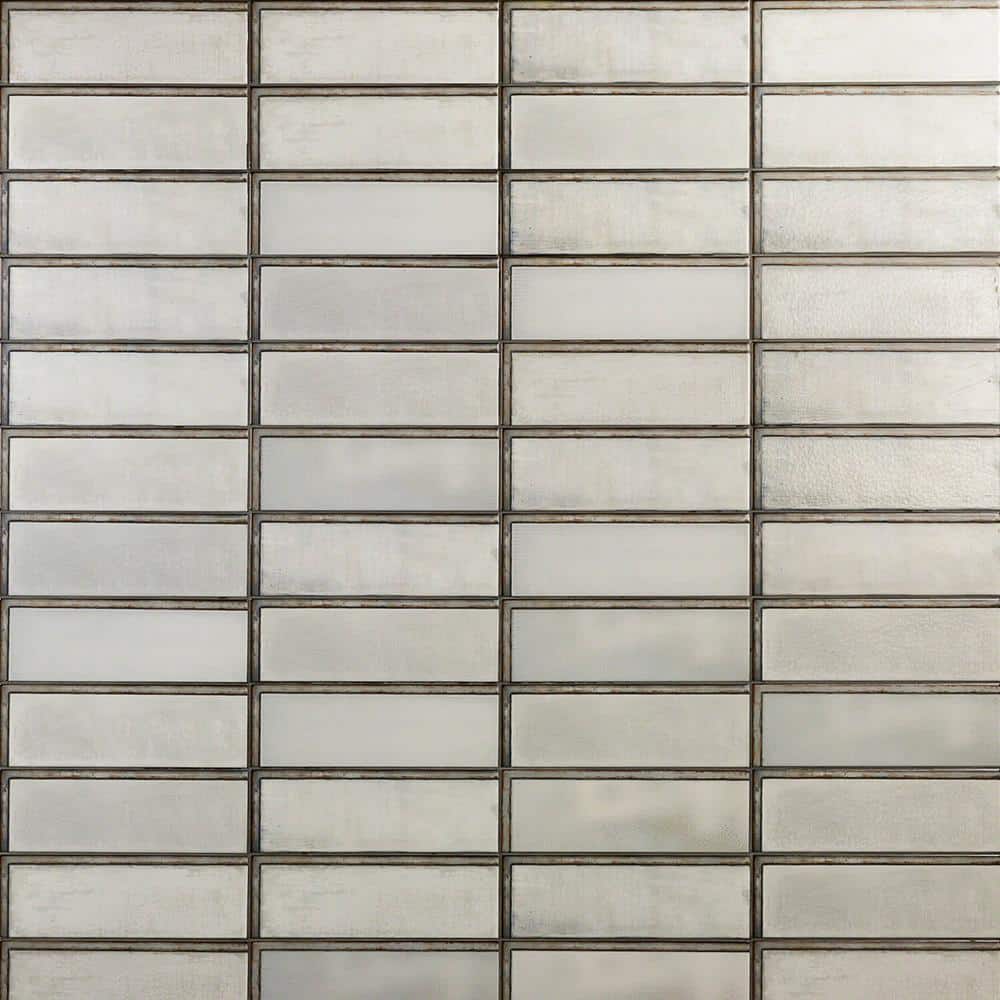 UPC 841497118201 product image for Piston Industrial White 4 in. x 12 in. 7mm Matte Ceramic Subway Wall Tile (34-pi | upcitemdb.com
