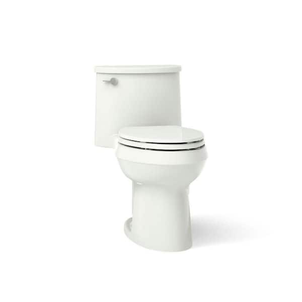 Adair Comfort Height 1-Piece 1.28 GPF Single Flush Elongated Toilet with AquaPiston Flush Technology in Dune