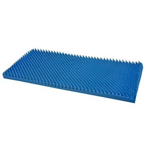 Drive Medical 14700 Tri-Fold Bedside Mat, Blue