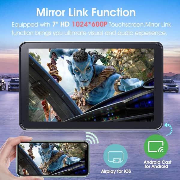 Yichuhaoxi Portable Newest Wireless Apple CarPlay and
