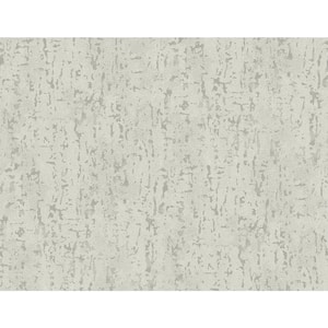 Malawi Light Grey Leather Texture Paper Strippable Roll (Covers 60.8 sq. ft.)