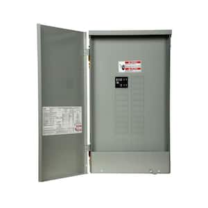 BR 125 Amp 20 Space 24 Circuit Outdoor Main Breaker Loadcenter with Cover