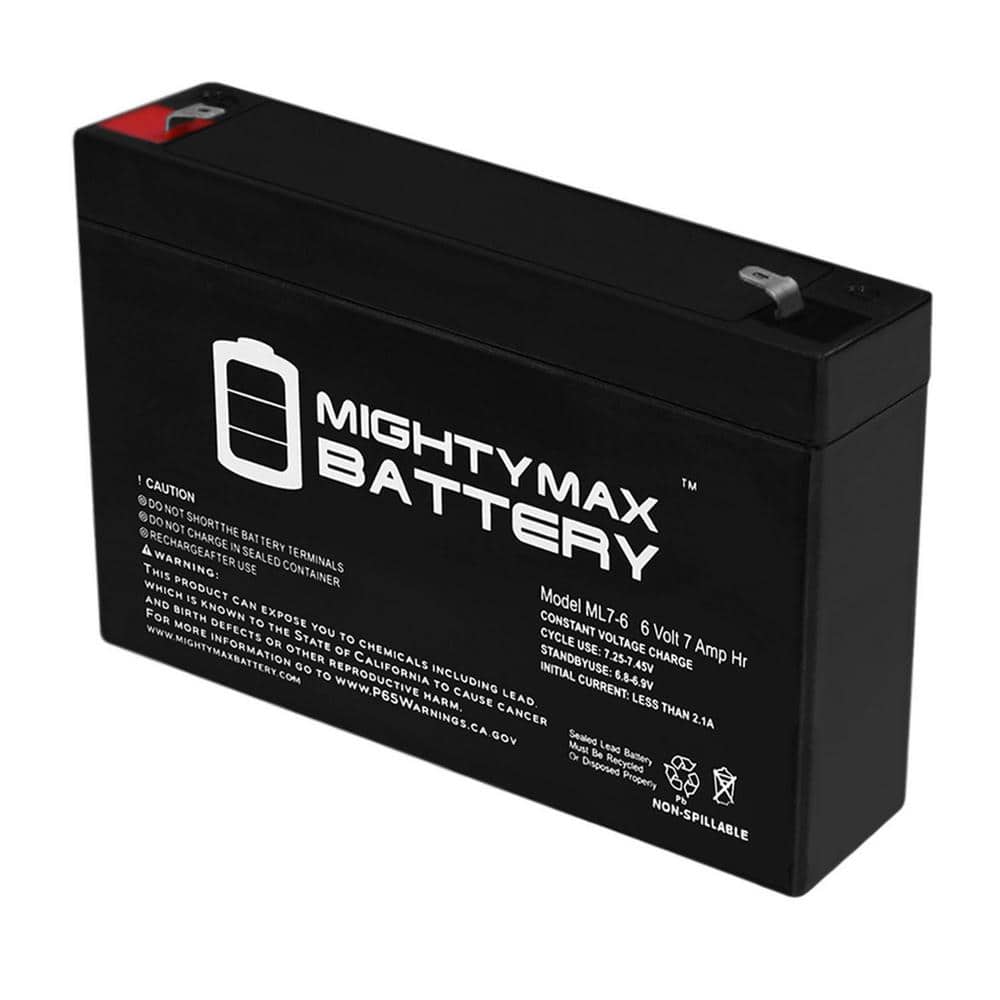 6V 7Ah Replacement Battery for Leoch DJW6-7.0 + 6V Charger price history on PriceWatchPro