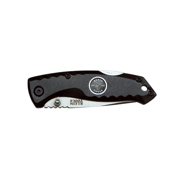 Klein Tools 2-1/4 in. Carbon Steel Coping Blade Pocket Knife 1550-11 - The  Home Depot