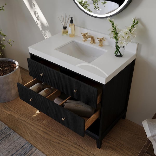 Ancerre Designs Momo 36 in. W Single Sink Bath Vanity in