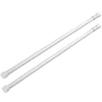 3/4 Round Spring Tension Rod (Set of 2)