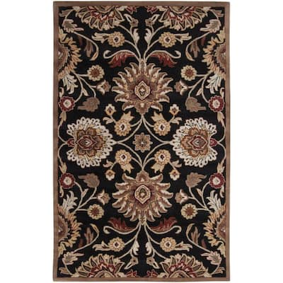 Cambrai Charcoal 10 ft. x 14 ft. Indoor Area Rug
