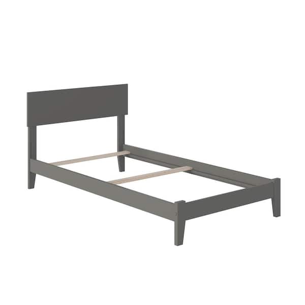 AFI Orlando Twin Traditional Bed in Grey