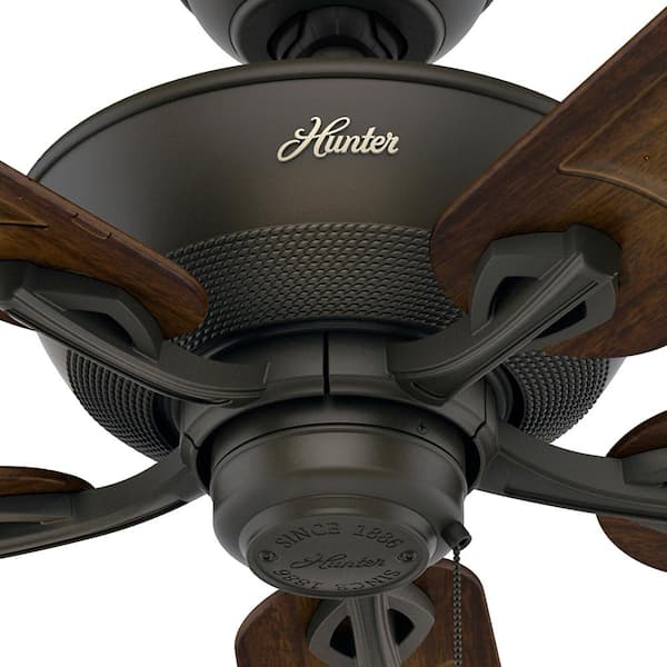 Hunter Caicos 52 In Indoor Outdoor New, Outdoor Ceiling Fans With Lights Wet Rated