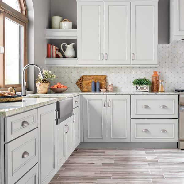 1 gal. #PPU12-12 Gallery White Satin Enamel Interior/Exterior Cabinet, Door & Trim Paint