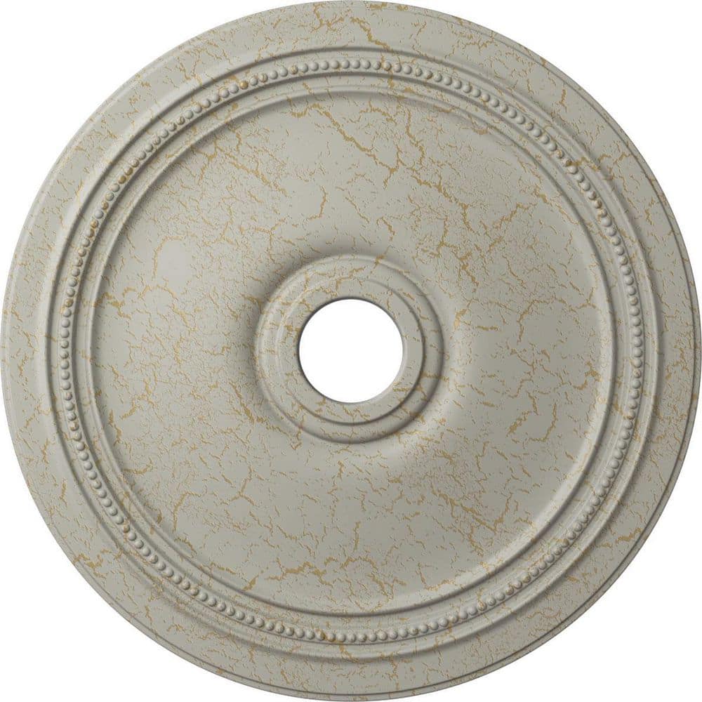 1-1/4 in. x 24 in. x 24 in. Polyurethane Diane Ceiling Medallion, Pot of Cream Crackle price history on PriceWatchPro
