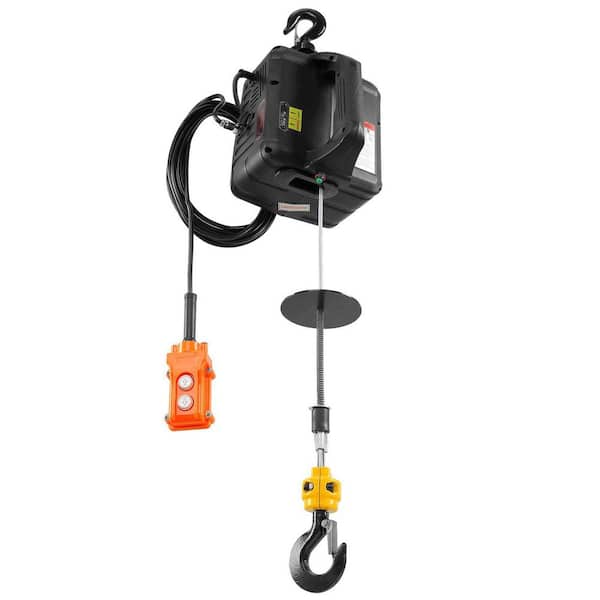 in-1 Electric Hoist Winch, 1100 lbs. 1500W Portable Power Winch Crane, 110V/120V 22.9 ft. Lifting Height