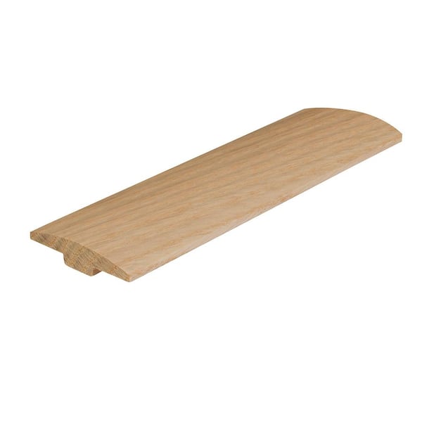 ROPPE Solid Hardwood Unfinished 0.28 in. T x 2 in. W x 78 in. L T-Molding
