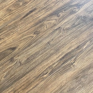 Empire Walnut 20 MIL x 9 in. W x 60 in. L Click Lock Waterproof Luxury Vinyl Plank Flooring (22.4 sqft/case)