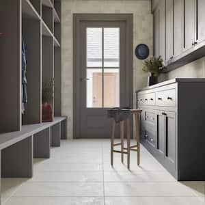 Dominion Linen Beige 11.81 in. x 23.62 in. Matte Limestone Look Porcelain Floor and Wall Tile (11.62 sq. ft./Case)