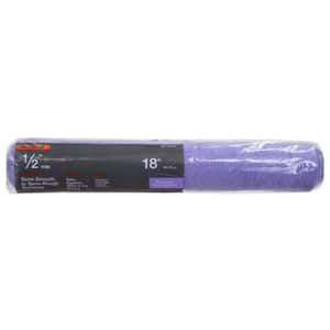 18 in. x 1/2 in. High-Capacity Polyester Knit Paint Roller Cover