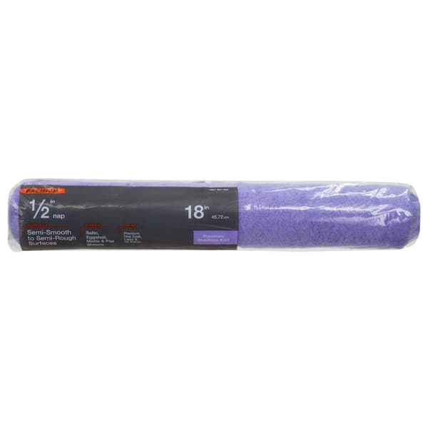 Unbranded 18 in. x 1/2 in. High-Capacity Polyester Knit Paint Roller Cover