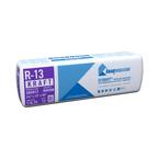 R-13 EcoBatt Kraft Faced Fiberglass Insulation Batt 3-1/2 in. x 15 in. x 93 in.