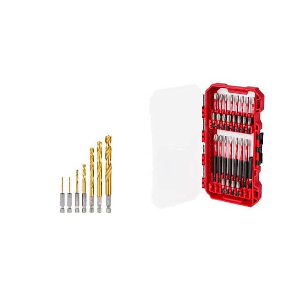 SHOCKWAVE Impact Duty Titanium Drill Bit Set w/ SHOCKWAVE IMPACT SET (35-Pieces)