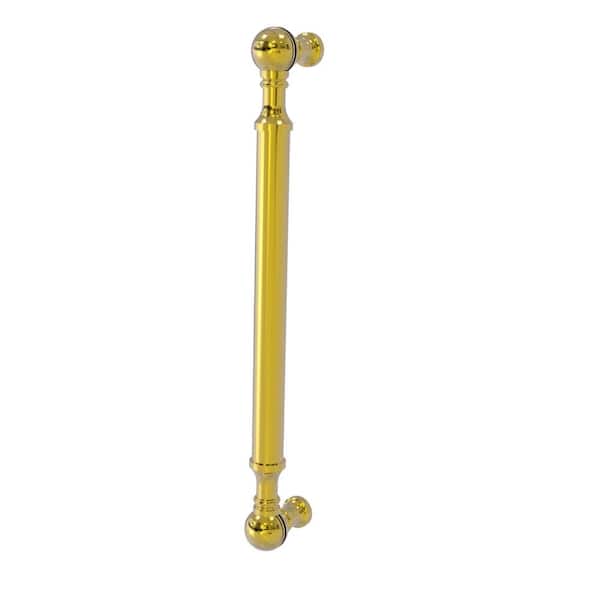 Allied Brass 8 in. Center-to-Center Beaded Door Pull in Polished Brass