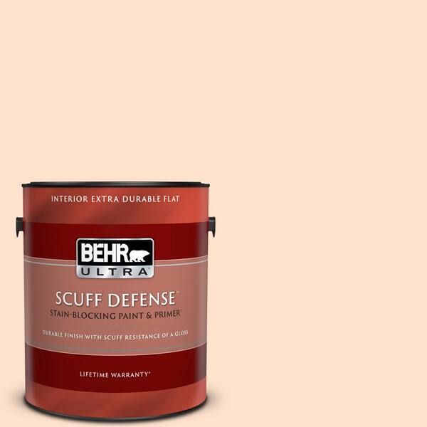 BEHR ULTRA 1 Gal P200 1 Melted Marshmallow Extra Durable Flat   Melted Marshmallow Behr Ultra Paint Colors 172001 64 600 