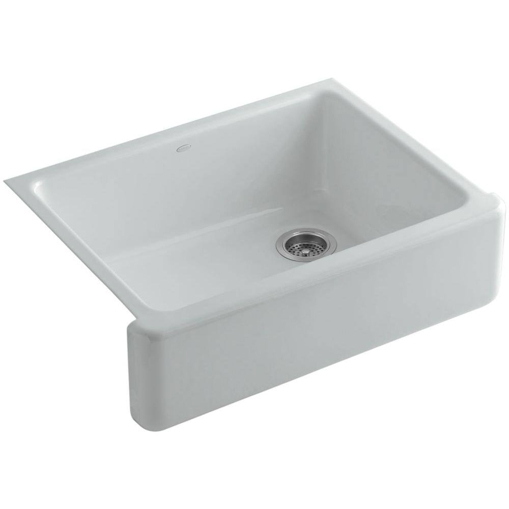 KOHLER Whitehaven Farmhouse ApronFront Cast Iron 30 in. Single Basin