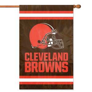 Cleveland Browns Applique Banner Flag