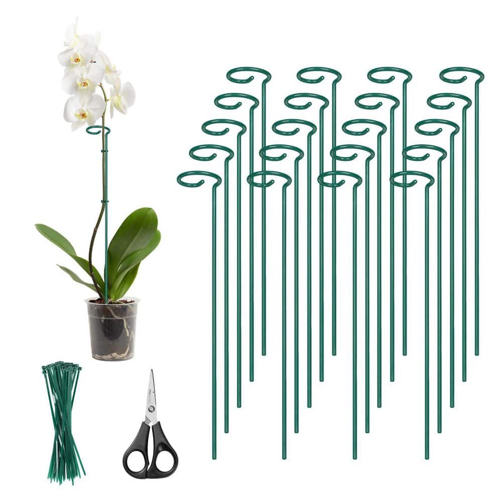 16 in. Plant Support Stake, Garden Plant Support Stakes for Outdoor Plants (20-Pack) price history on PriceWatchPro