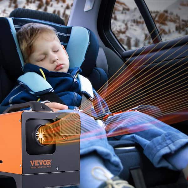 Diesel Air Heater All-in-one 27,296 BTU 12V Diesel Heater 8KW w/Bluetooth App LCD Portable Other Fuel Type Space Heater