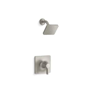 Venza 1-Handle Shower Faucet Trim Kit in Vibrant Brushed Nickel (Valve Not Included)