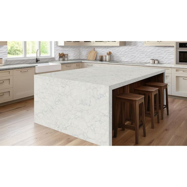 STONEMARK x Quartz Countertop Sample in Calacatta