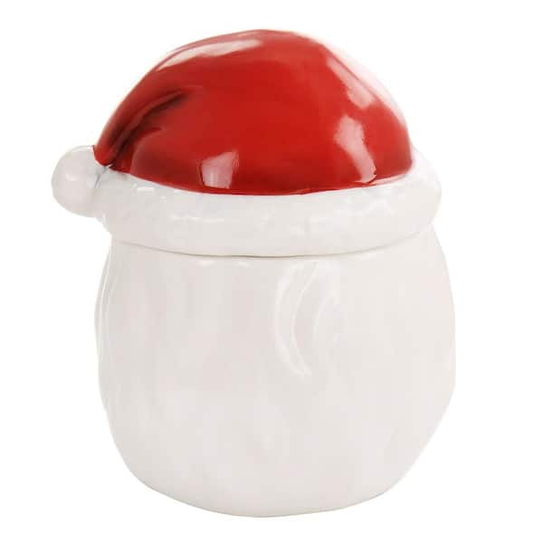 Source Hot sale ceramic musical cookie jar christmas fancy small