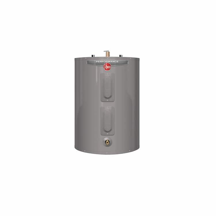 Rheem Performance 47 Gal. Short 4500-Watt Double Element Electric Water Heater with 6-Year Warranty