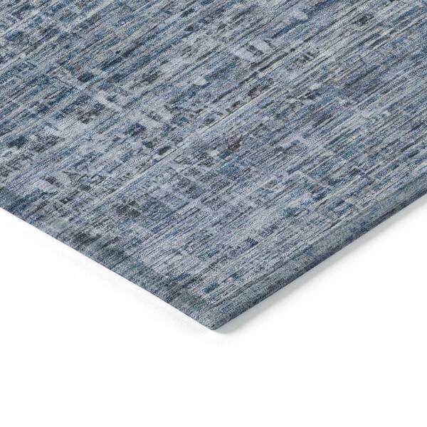 Chantille Machine Washable Indoor/Outdoor Abstract ACN1746 Blue 2 ft. x 3 ft. Accent Rug