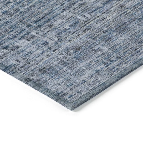 Chantille Machine Washable Indoor/Outdoor Abstract ACN1746 Blue 9 ft. x 12 ft. Area Rug