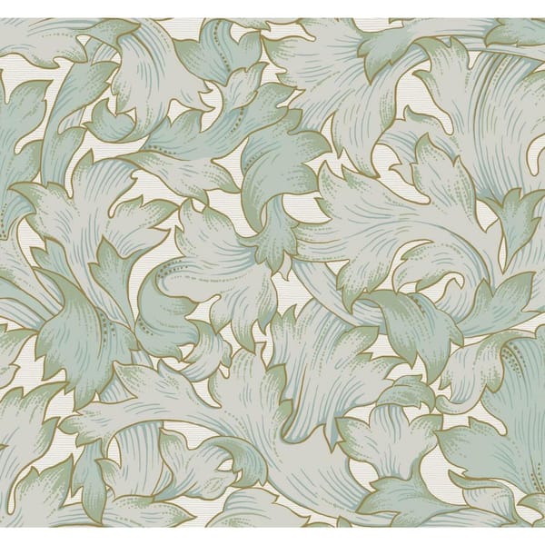 York Wallcoverings 60.75 sq. ft. Dante Ribbon Wallpaper