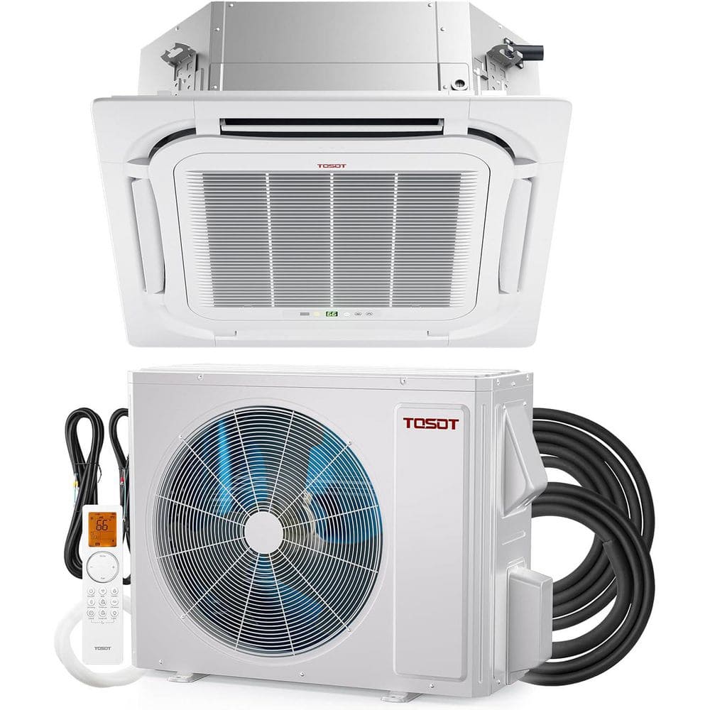 36K BTU Ceiling Cassette Mini Split Air Conditioner 230-Volt High-Efficiency Cooling & Heating WiFi Quiet Energy-Saving price history on PriceWatchPro