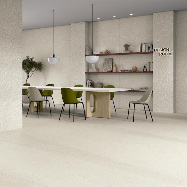 Giorbello Japanese Kyoto Beige 24 in. x 24 in. Matte 3D Textured