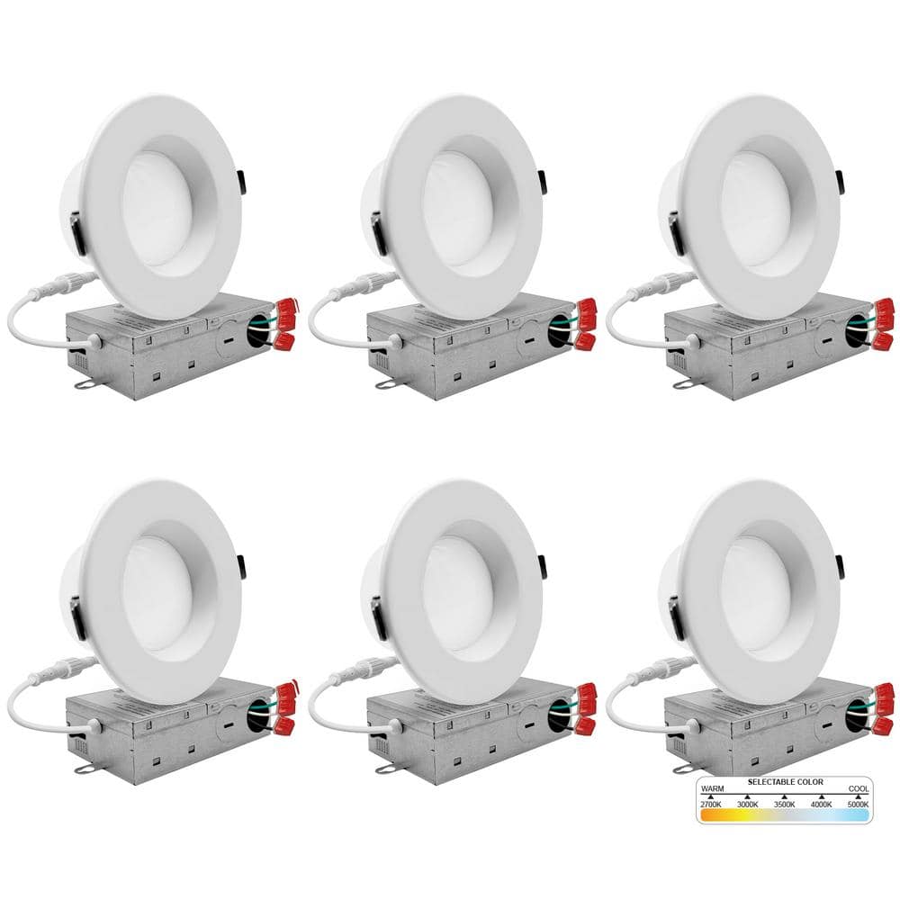 4 in. LED Downlight with J Box 10-Watt price history on PriceWatchPro