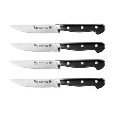 V2 Series 5 in. Blade German Steel Forged Steak Knife Set (4-Piece)
