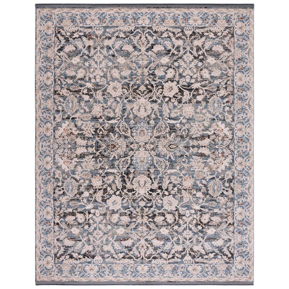 Vivaldi 8 ft. x 10 ft. Navy/Ivory Oriental Floral Area Rug price history on PriceWatchPro
