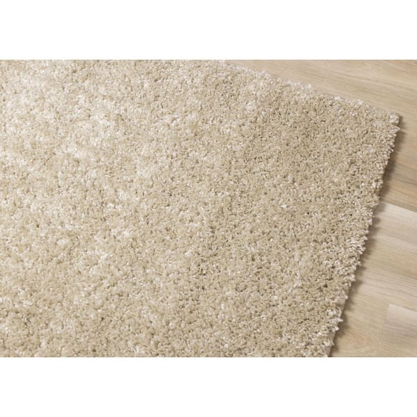 Marakai Collections 4' x 6' (3'11" x 5'11") Beige Tonal/Solid Indoor Area Rug