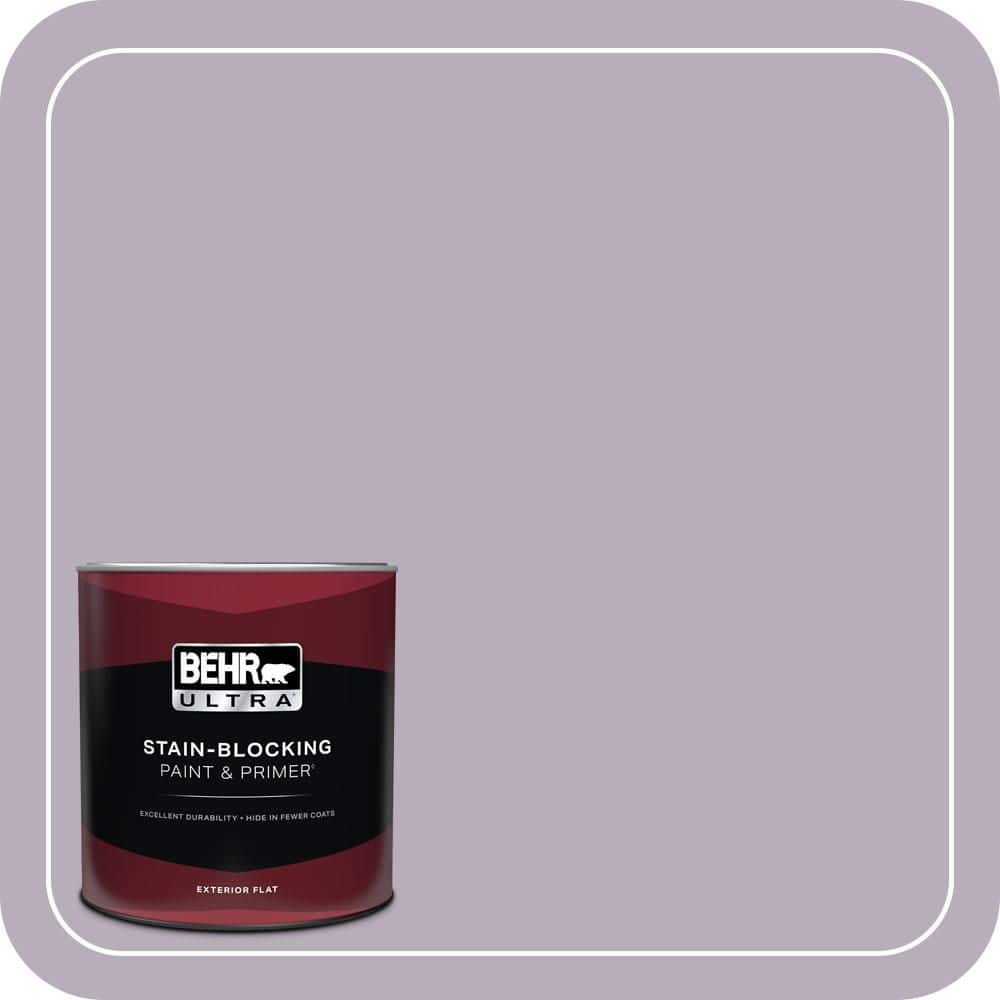 1 qt. Home Decorators Collection #HDC-SP14-12 Exclusive Violet Flat Exterior Paint & Primer price history on PriceWatchPro
