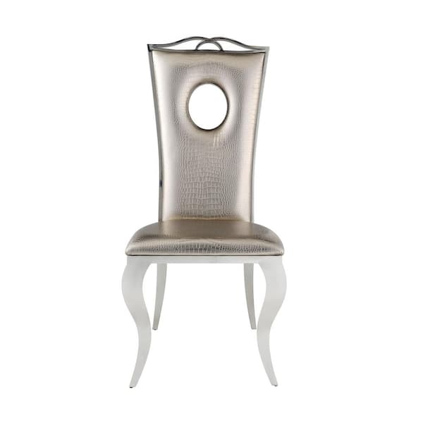 Unbranded Beige Side Chair (Set of 2)